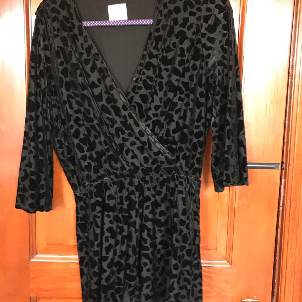 Black Velvet romper